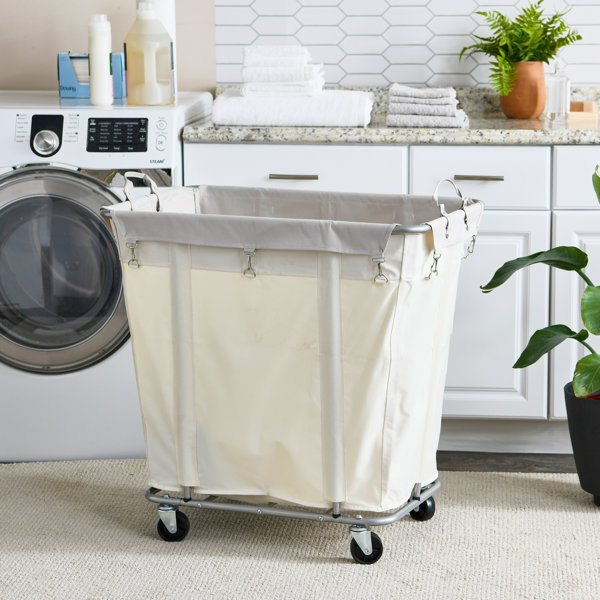 Gracie Oaks Commercial Laundry Cart & Reviews Wayfair